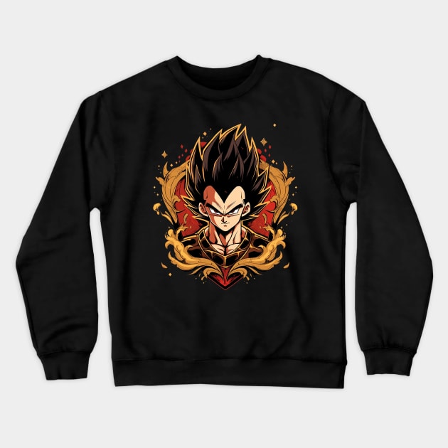 vegeta Crewneck Sweatshirt by fancy ghost